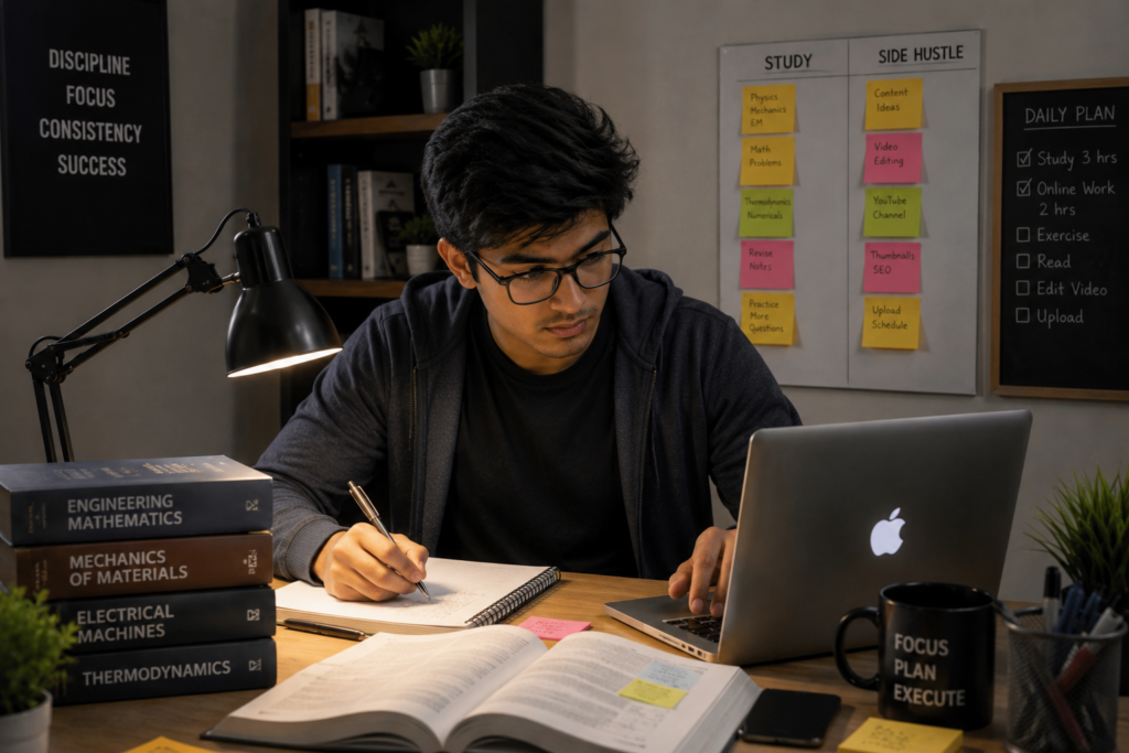 Study + side